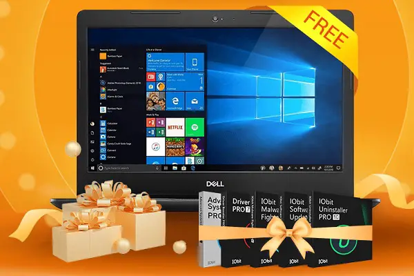 IObit Dell Inspiron 15 3000 Laptops Sweepstakes