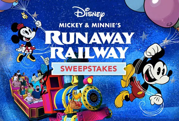 Disney Mickey & Minnie's Runaway Railway Sweepstakes