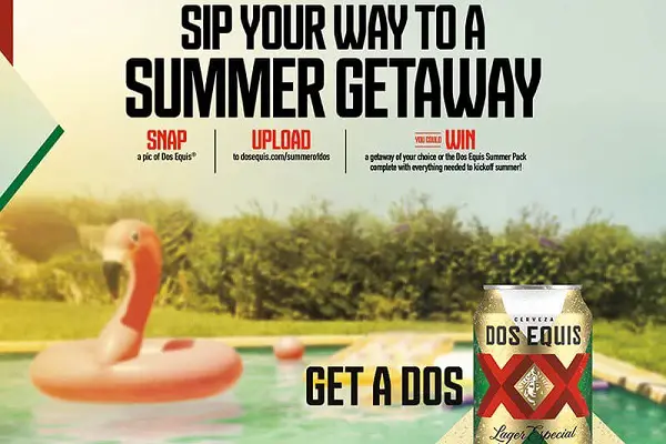 Dos Equis Summer Getaway Sweepstakes (Weekly Winners)