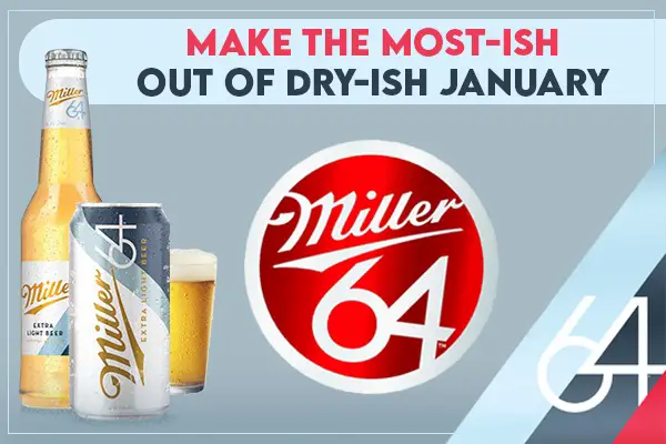 Miller64 Dry-ish January Instant Win Game (200 Winners)