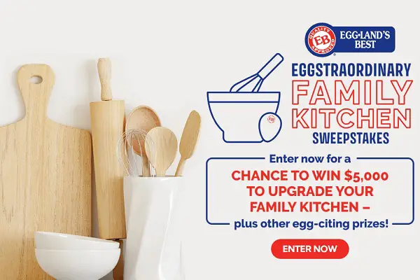 EB Family Sweepstakes: Win $5000 for Kitchen Upgrade