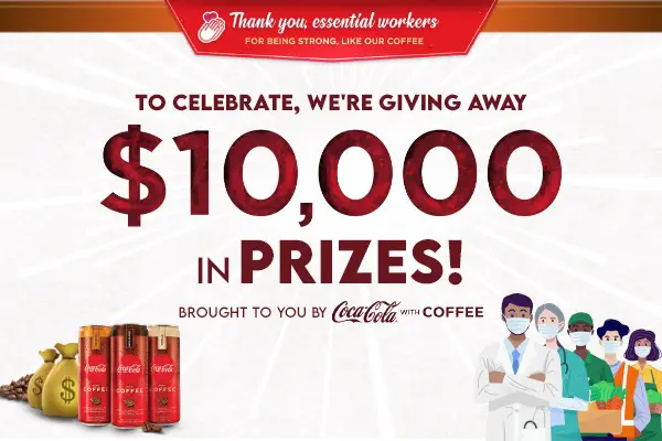 Coca-Cola Stay Strong Sweepstakes 2021