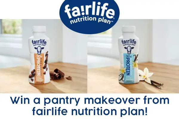 Nutrition Plan Pantry Makeover Sweepstakes