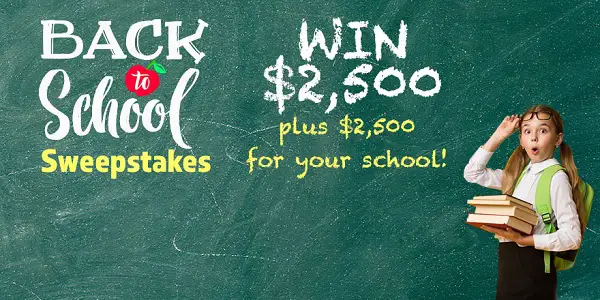 FamilyTalkToday Back To School Cash Sweepstakes 2020