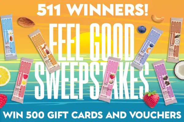 Good To Go Food Feel Good Sweepstakes (511 Winners)