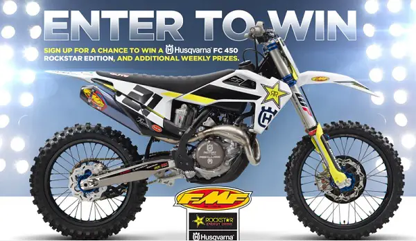 FMF Racing Husqvarna Motorcycle Giveaway