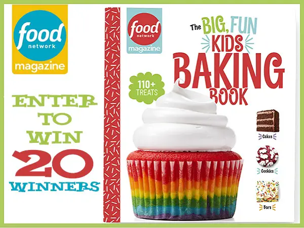 Food Network Magazine Kids Baking Book Sweepstakes (25 Winners)