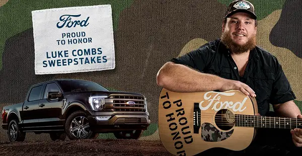 Ford Proud To Honor Sweepstakes 2020: Win Ford Truck!