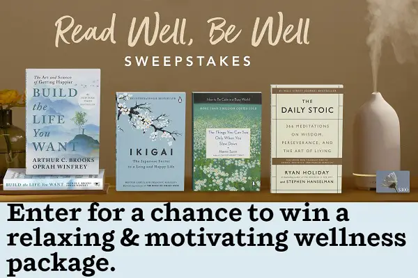 Read Well, Be Well Free Book Giveaway