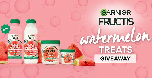 Garnier Fructis Watermelon Treats Giveaway (300 Winners)