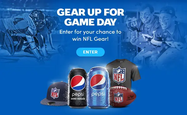 Pepsi NFL Shop Gift Card Instant Win Game