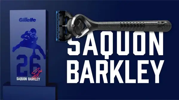 Gillette Razor Giveaway: Win A Limited Edition Gillette x Saquon Razor