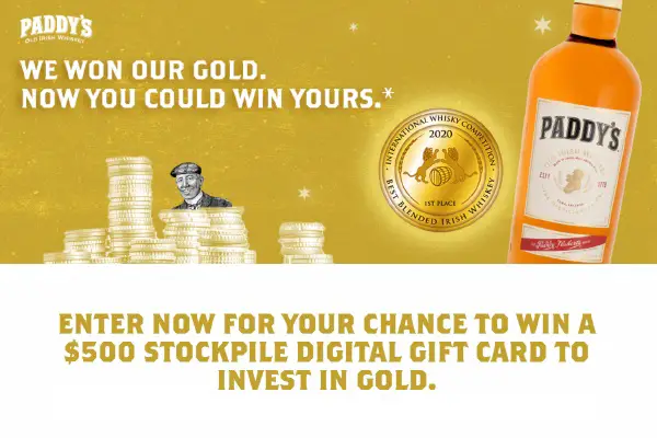 The Paddy’s Gold Giveaway Sweepstakes 2021