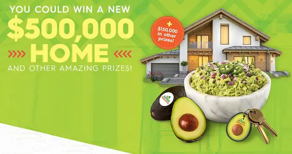 Avocados From Mexico Guac the House Sweepstakes