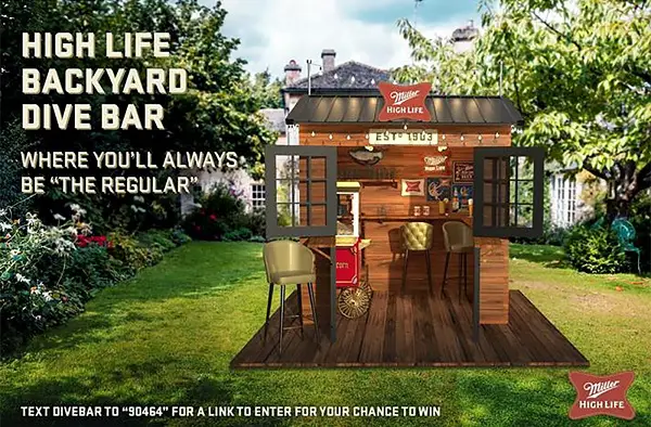 Miller High Life Backyard Dive Bar Sweepstakes