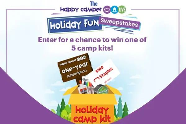 Happy Camper Holiday Sweepstakes 2020