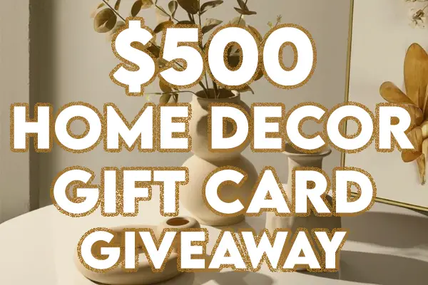 Improving Homes $500 Gift Card Giveaway 2021