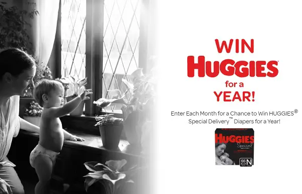 Win Free Huggies Diapers for a Year!