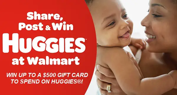 Huggies Hug Day Sweepstakes (125 Winners)