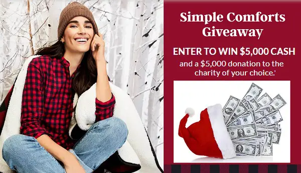 Lands End Simple Comforts Giveaway 2020: Win Cash