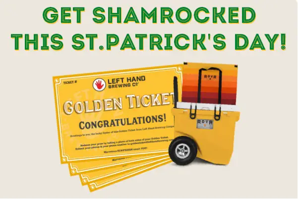 The Left Hand Brewing Get Shamrocked Sweepstakes