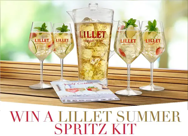 Lillet Summer Picnic Spritz Kit Sweepstakes on lilletsweeps.com