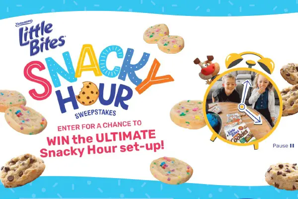Entenmann’s Little Bites Cookies Snacky Hour Sweepstakes