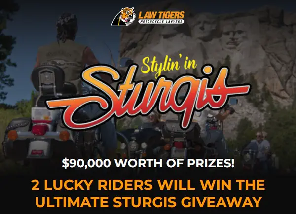 Law Tigers Sturgis Motorcycle Sweepstakes 2022