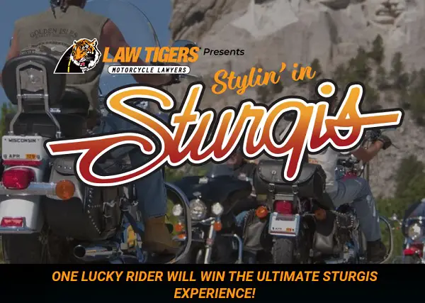 Law Tigers Sturgis Motorcycle Sweepstakes 2024
