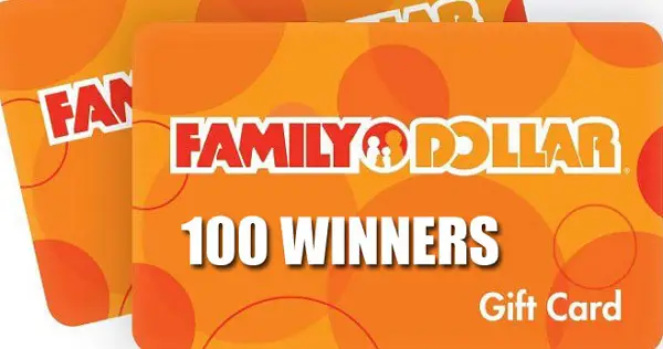 Family Dollar Make an Impression Sweepstakes (100 Winners)