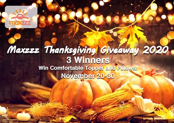 Maxzzz Thanksgiving Giveaway 2020