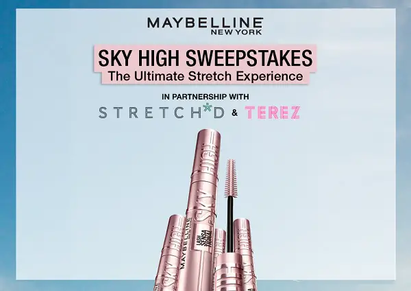 Maybelline Sky High Sweepstakes 2021 (41 Winners)