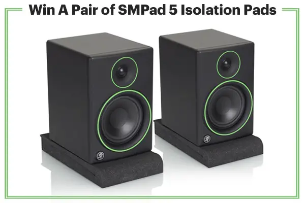 Sound Addicted Monitor Isolation Pads Giveaway