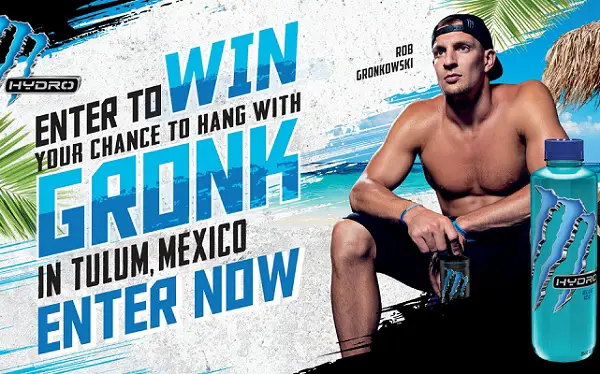 Monster Energy Gronk Sweepstakes