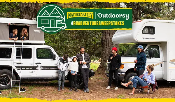 Win a Nature Valley Outdoorsy RV Adventure