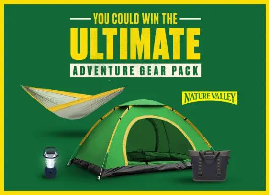 Nature Valley Bin Sweepstakes: (Win An Adventure Gear Pack)
