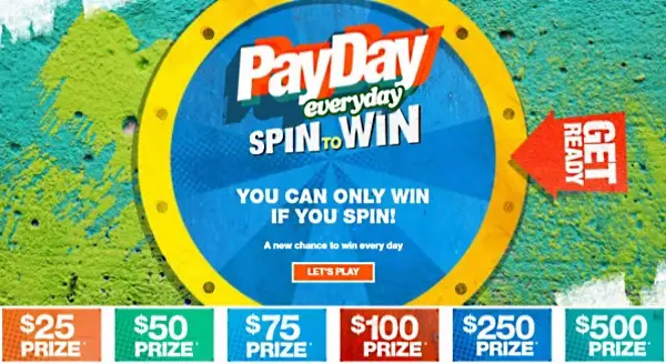 Newport Payday Spin To Win Instant Win Game (2230 Winners)