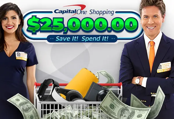 PCH $25000 Capital One Shopping Sweepstakes