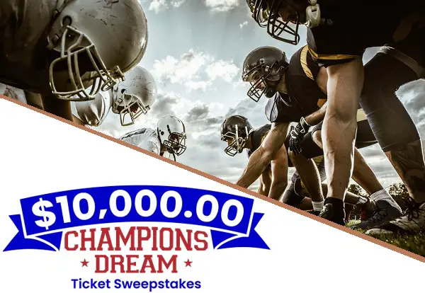 PCH $10000 Champions Dream Sweepstakes