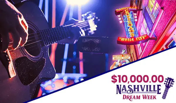 PCH Nashville Dream Week Sweepstakes