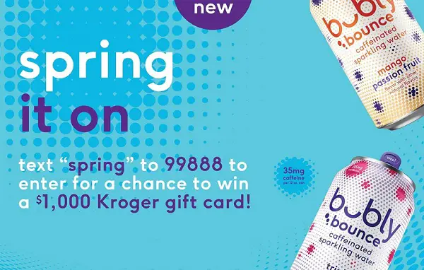 Bubly Bounce Spring It on Sweepstakes (28 Winners)