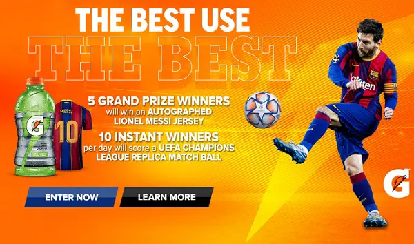 UEFA Champions League Instant Win Game (845 Winners)