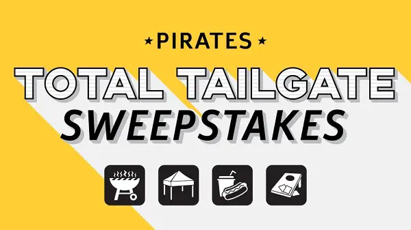 Pirates Tailgate Sweepstakes 2020