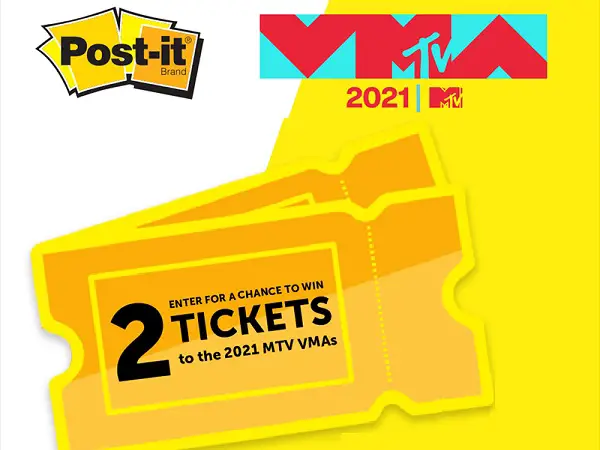 Post-It MTV Video Music Awards Sweepstakes