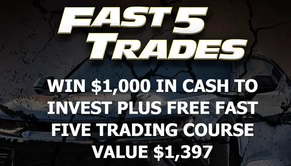 Fast Five Trading $1,000 Cash Giveaway 2020