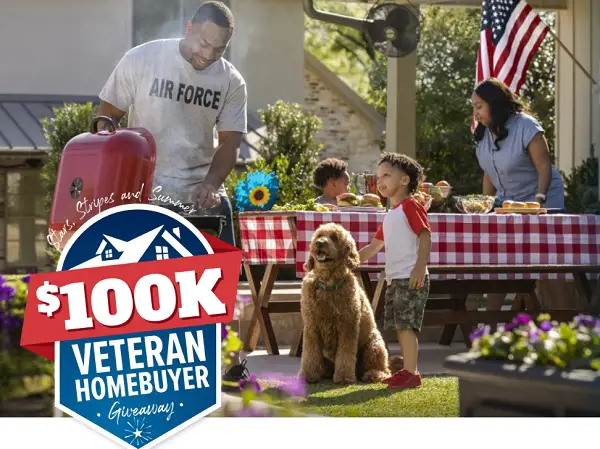 Realtor Veteran Giveaway: Win $100000 For Home!