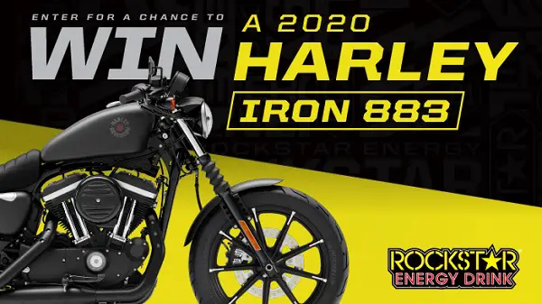 Rockstar Harley Davidson Motorcycle Giveaway 2020