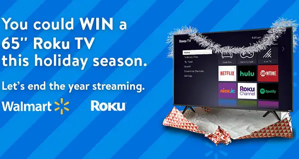 Roku Wal-Mart Holiday Sweepstakes (50 Winners)