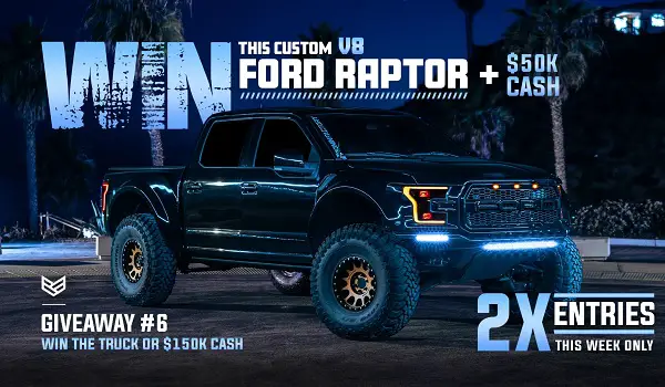 Ronin Factory Ford Truck Giveaway 2021