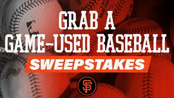 MLB Sweepstakes 2020: Win a Game-Used Baseball